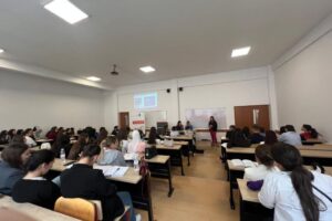 Training session with law students on “Monitoring Public-Private Partnerships (PPPs) in Albania”, led by Lecturer Dr. Pjereta Agalliu