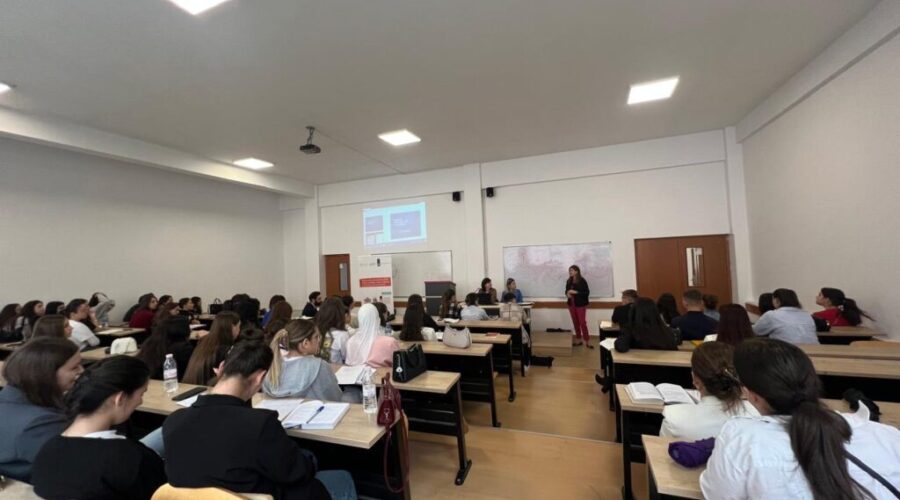 Training session with law students on “Monitoring Public-Private Partnerships (PPPs) in Albania”, led by Lecturer Dr. Pjereta Agalliu