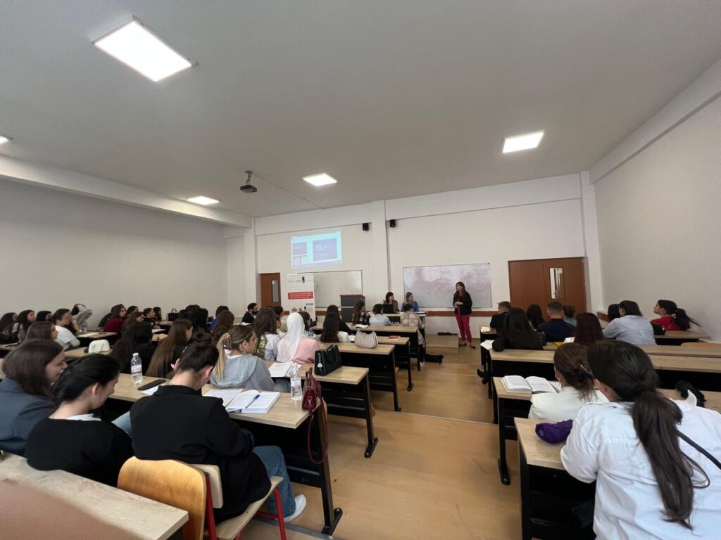 Training session with law students on “Monitoring Public-Private Partnerships (PPPs) in Albania”, led by Lecturer Dr. Pjereta Agalliu