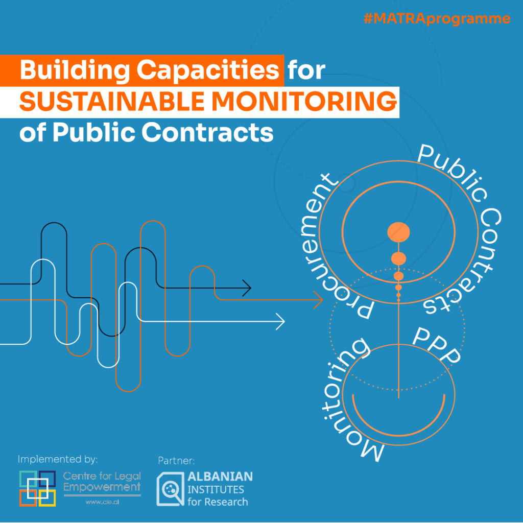 Building capacities for sustainable monitoring of public contracts
