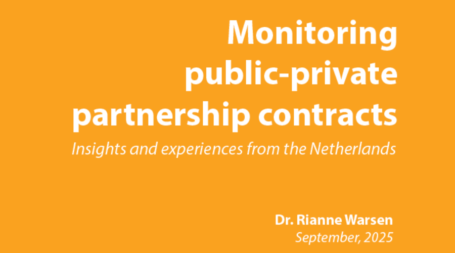 Monitoring public-private partnership contracts: insights and experiences from theNetherlands